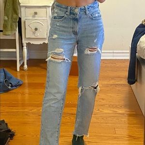 Garage straight leg jeans